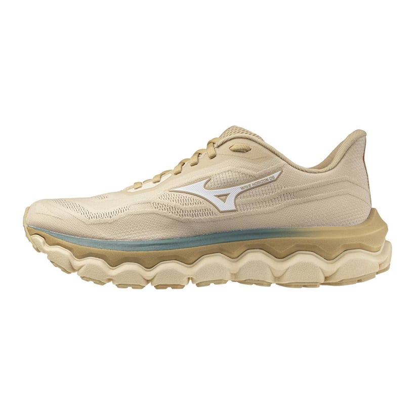 Chaussures Mizuno Wave Horizon 9 Beige blanc SS26