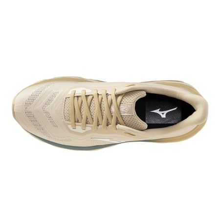 Mizuno Wave Horizon 9 shoes Beige white SS26