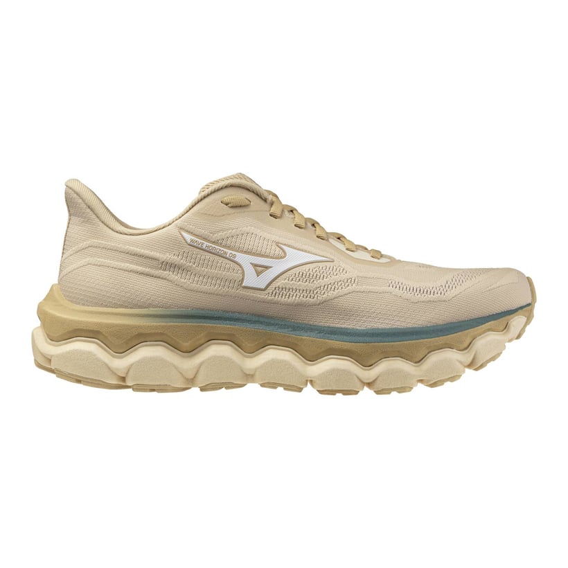 Mizuno Wave Horizon 9 shoes Beige white SS26