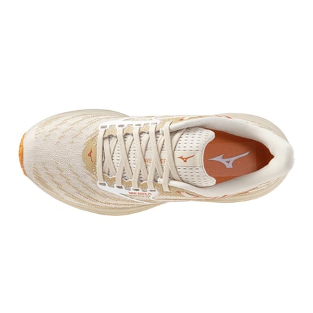 Buty Mizuno Wave Rider 29 Beżowo-Białe SS26 Damskie