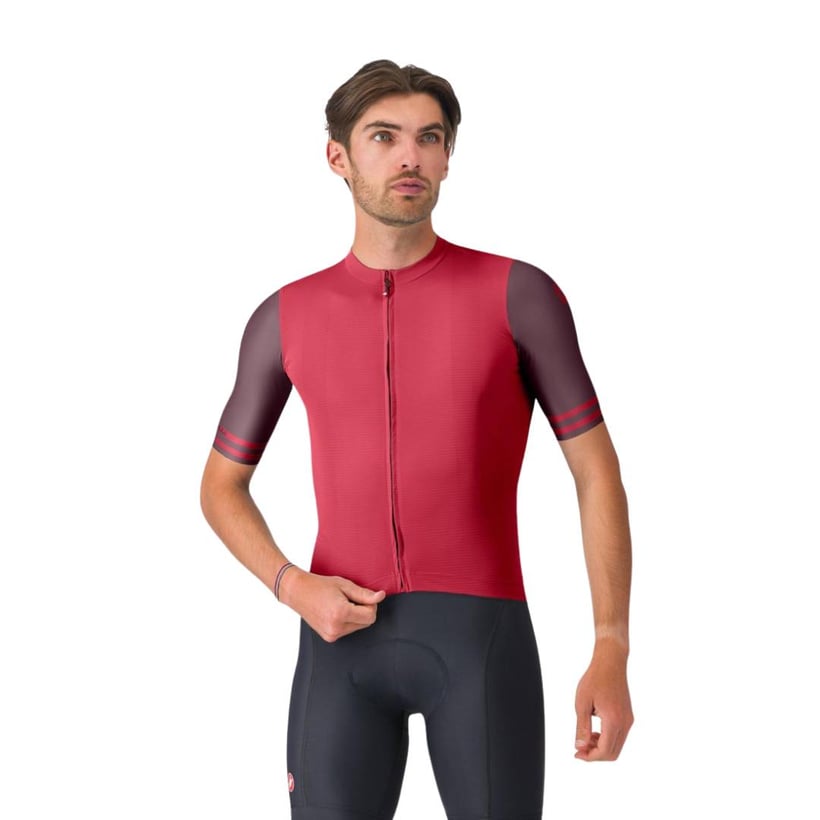 Jersey Castelli Prologo Lite 2 Vermelho