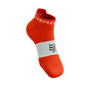 Calcetines Compressport Pro Racing v4.0 Run Low Naranja Blanco