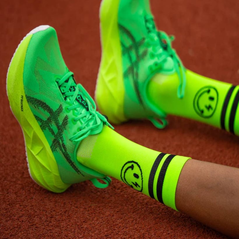 Chaussettes Sporcks Electrified Vert Noir