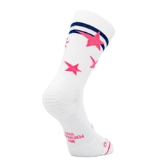 Sporcks Run Star Socken Weiß Rosa