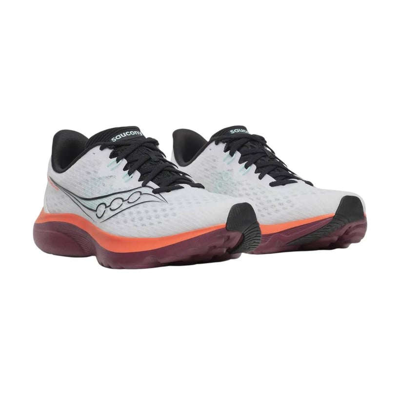 Chaussures Saucony Kinvara 16 Blanc Orange SS26