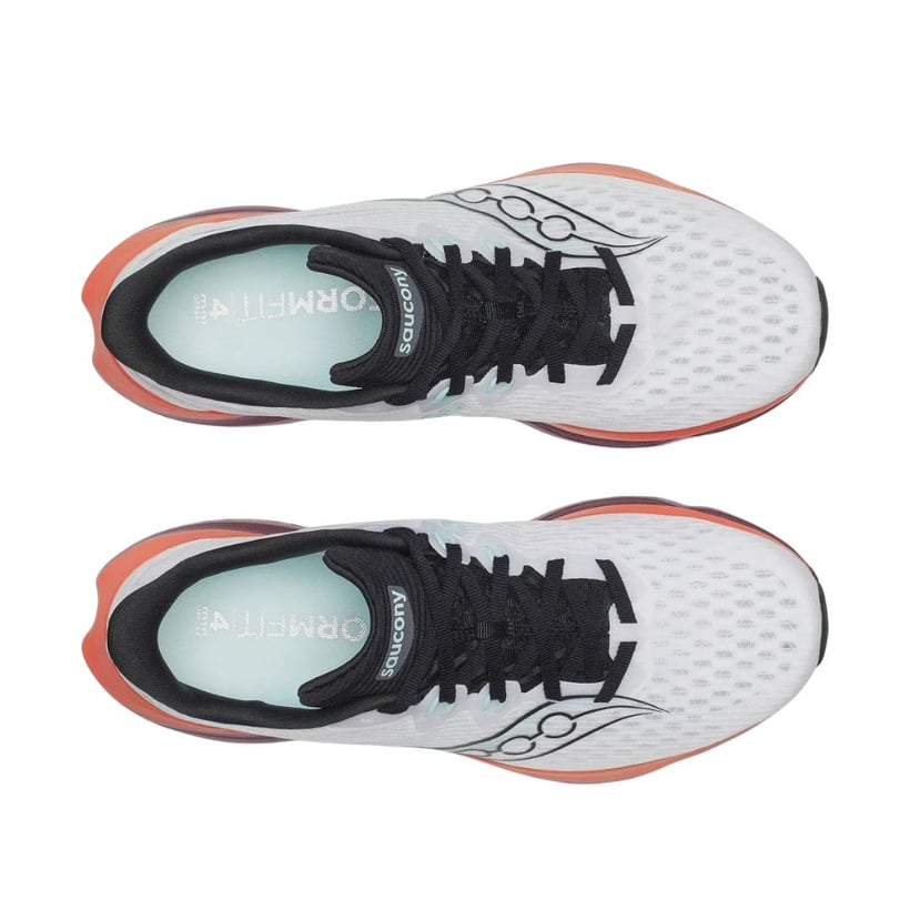 Ténis Saucony Kinvara 16 Branco Laranja SS26