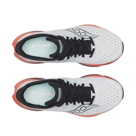 Chaussures Saucony Kinvara 16 Blanc Orange SS26