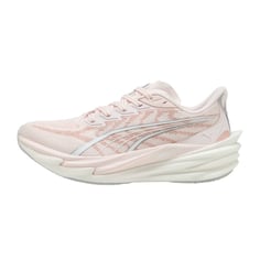 Chaussures Puma Deviate NITRO 4 Rose Blanc SS26 Femme