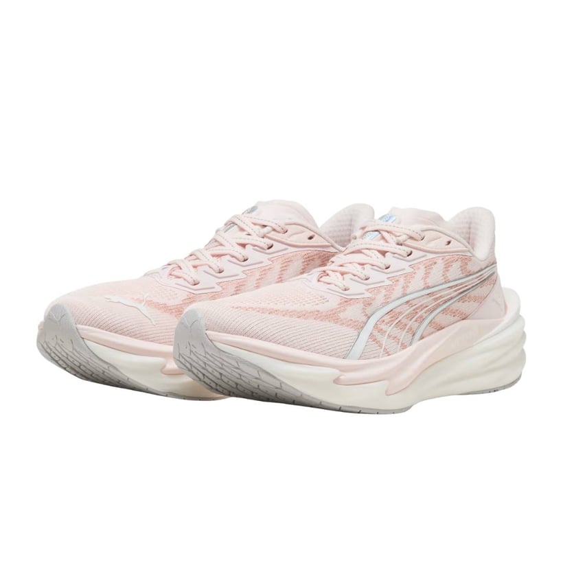 Scarpe Puma Deviate NITRO 4 Rosa Bianco SS26 Donna