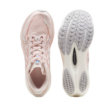 Scarpe Puma Deviate NITRO 4 Rosa Bianco SS26 Donna