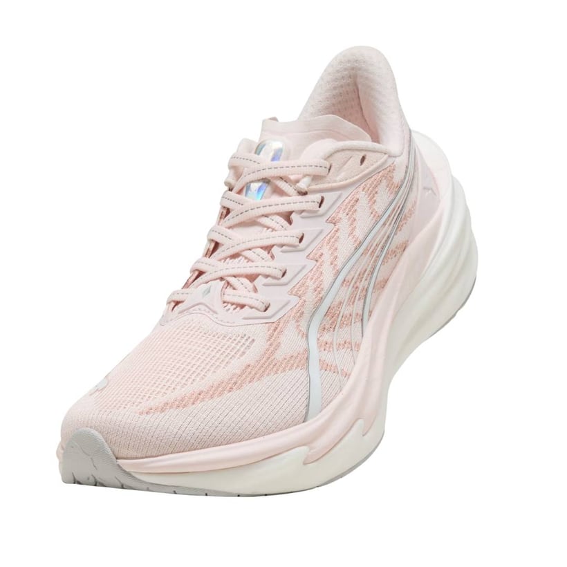 Chaussures Puma Deviate NITRO 4 Rose Blanc SS26...