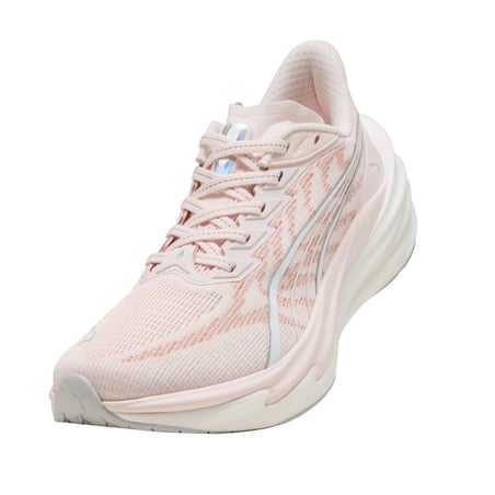 Tênis Puma Deviate NITRO 4 Rosa Branco SS26 Mulher