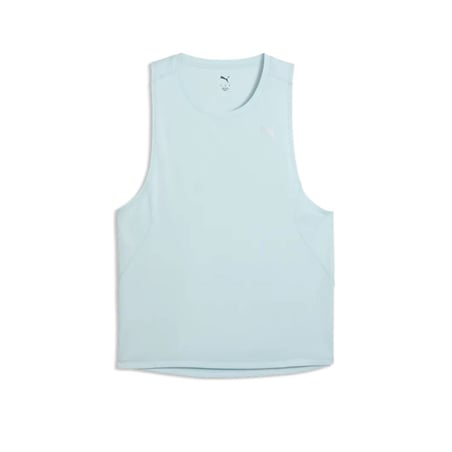 Canotta Puma Run Velocity Senza Maniche Azzurro Chiaro