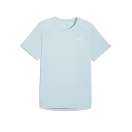 T-shirt Puma Run Velocity Manga Curta Azul Claro