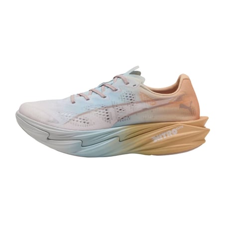 Scarpe Puma Deviate NITRO Elite 4 RC Blu Arancione SS26 Donna