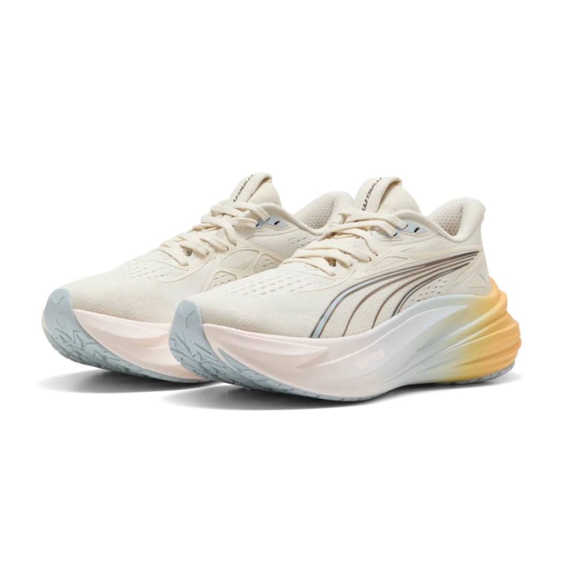 Puma MagMax NITRO 2 RC Dameschoenen Wit Oranje