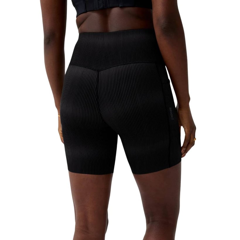 Korte Brooks Chaser 7" Dameslegging Zwart