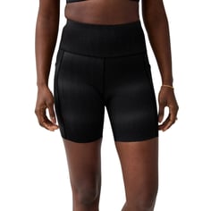 Calções Justos Brooks Chaser 7" Preto Mulher