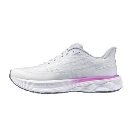 Mizuno Wave Skyrise 7 Laufschuhe Weiß/Rosa SS26 Damen