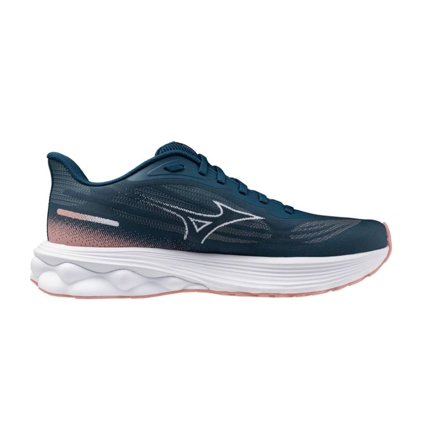 Scarpe Mizuno Wave Skyrise 7 Blu Rosa SS26 Donna