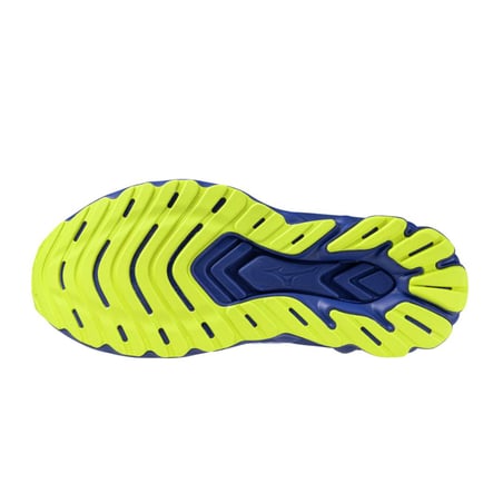 Chaussures de running Mizuno Wave Skyrise 7 Bleu Vert SS26 Femme