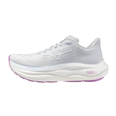 Chaussures Mizuno Wave Sky 9 Gris Violet SS26 Femme