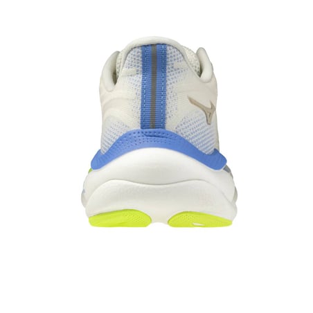 Chaussures Mizuno Wave Sky 9 Blanc Jaune SS26 Femme