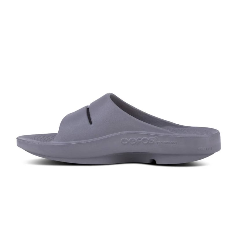 Sandalias Oofos Recovery Ooahh Gris