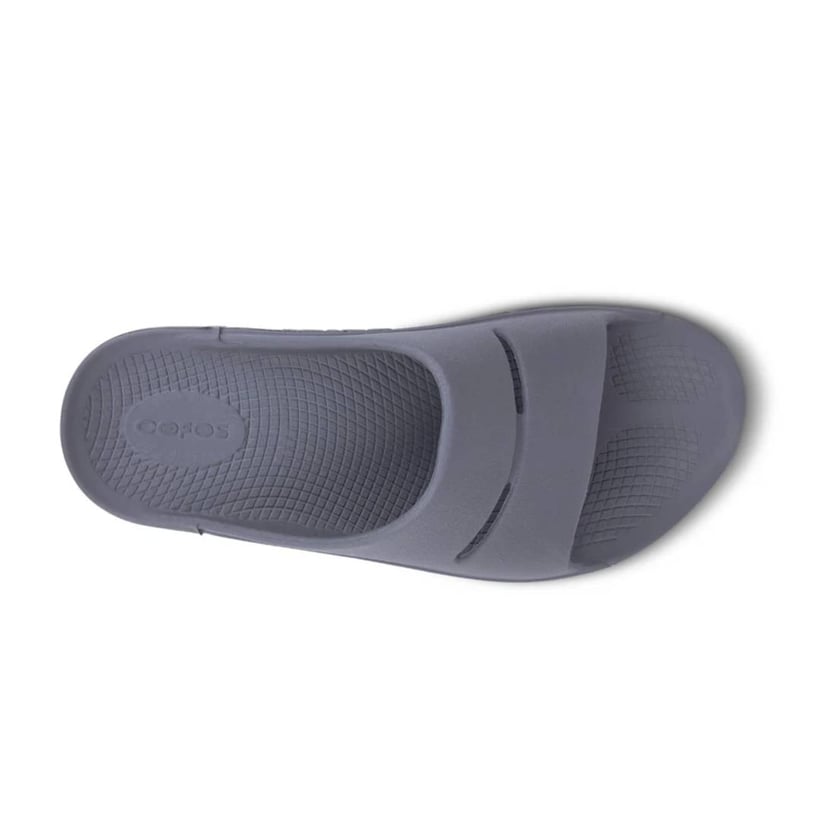 Oofos Recovery Ooahh Sandalen Grau