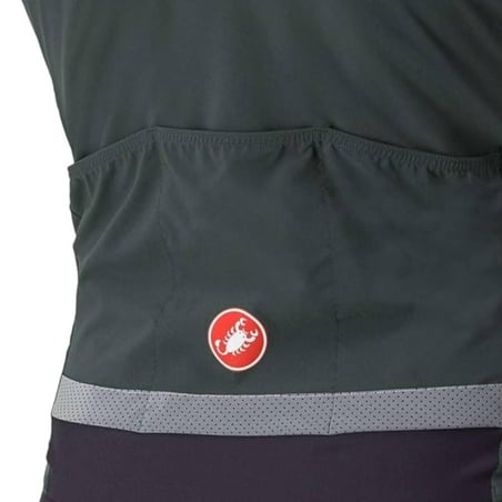 Castelli Beta RoS Jacket Green Red