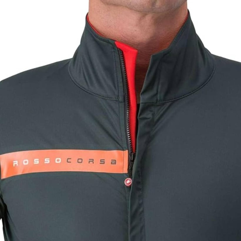 Castelli Beta RoS Jacket Green Red