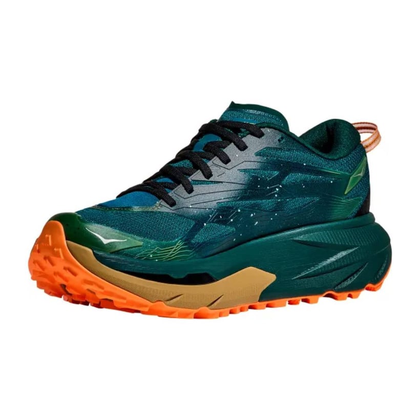 Hoka Mafate 5 Running Shoes Green Brown SS26
