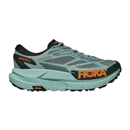 Hoka Mafate X schoenen Groen Oranje