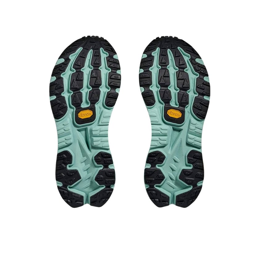 Scarpe Hoka Mafate X Verde Arancione