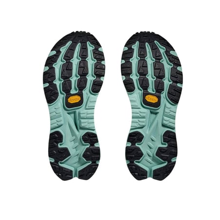 Scarpe Hoka Mafate X Verde Arancione