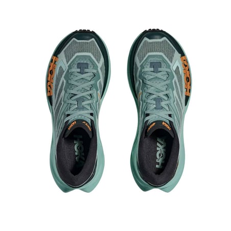 Hoka Mafate X schoenen Groen Oranje
