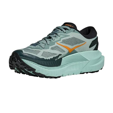 Chaussures Hoka Mafate X Vert Orange