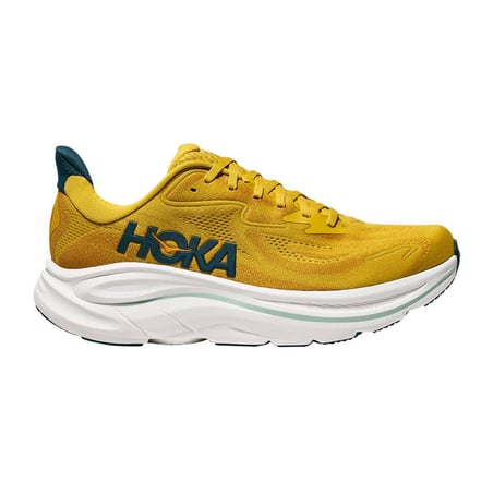 Hoka Clifton 10 schoenen Geel Blauw SS26