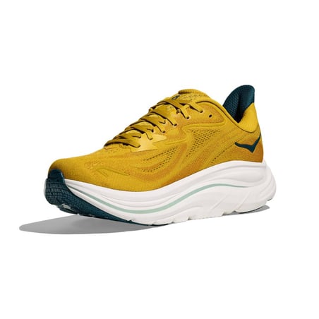 Chaussures Hoka Clifton 10 Jaune Bleu SS26