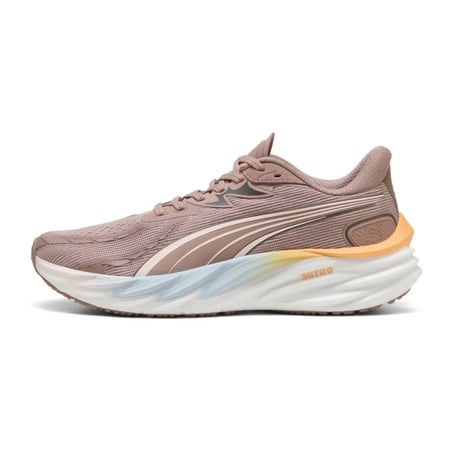 Puma Velocity NITRO 4 RC Laufschuhe Beige Orange SS26