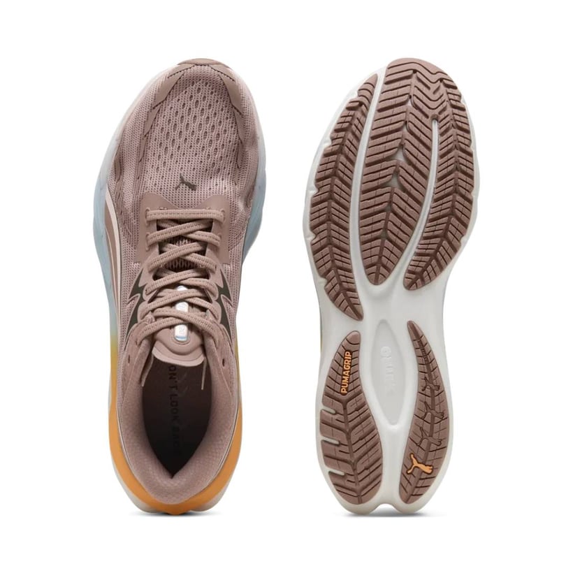 Puma Velocity NITRO 4 RC Shoes Beige Orange SS26