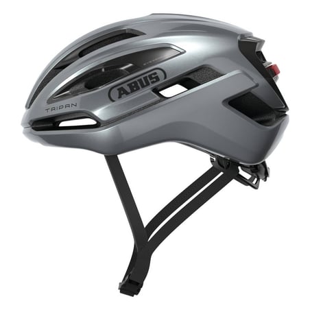 Abus Taipan LED Helm Grau Silber