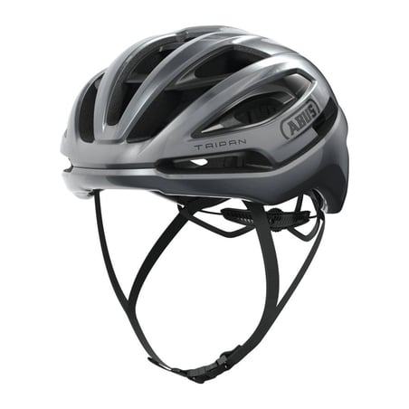 Kask Abus Taipan LED Szaro‑Srebrny