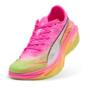 Zapatillas Puma Deviate NITRO Elite 4 Showtime Rosa Amarillo SS26 Mujer