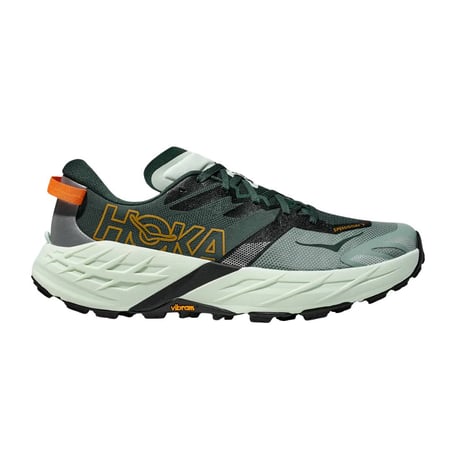 Hoka Speedgoat 7 Shoes Green Orange SS26