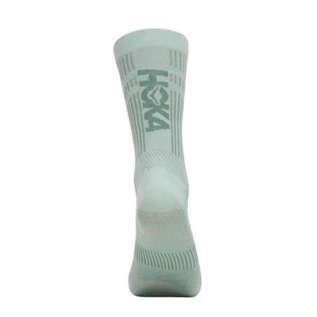 Hoka Trail Run Crew Socks Grey