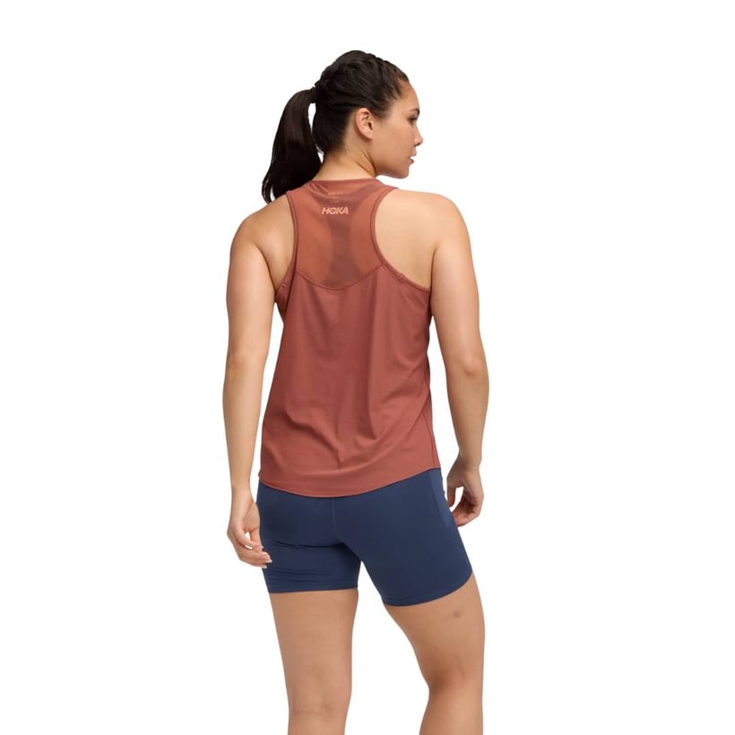 Hoka Airolite 2.0 Sleeveless T-Shirt Red Women’s