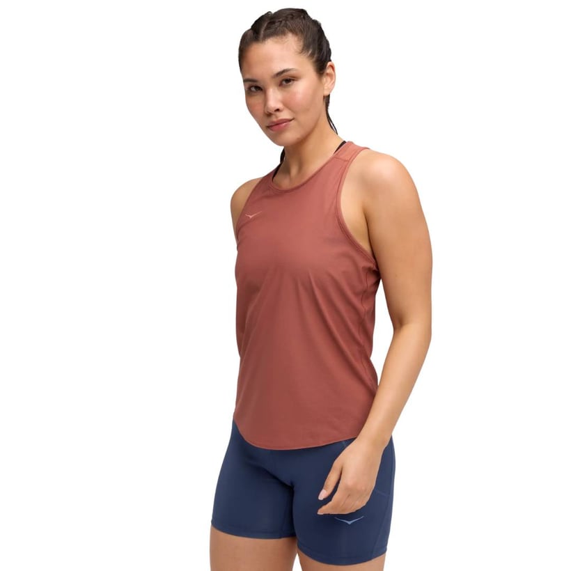 Hoka Airolite 2.0 Sleeveless T-Shirt Red Women’s