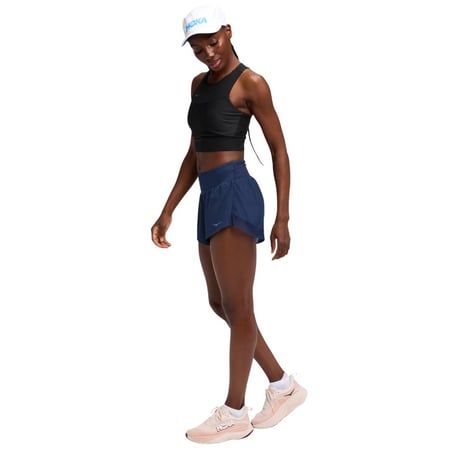 Hoka Glide 4" Shorts Blau Damen