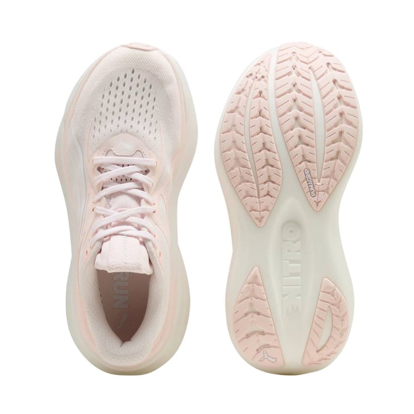 Puma MagMax NITRO 2 Laufschuhe Rosa Weiß SS26...